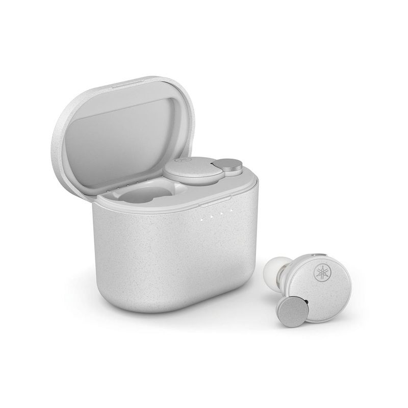 Yamaha TW-E7B True Wireless Active Noise Canceling Earbuds, White