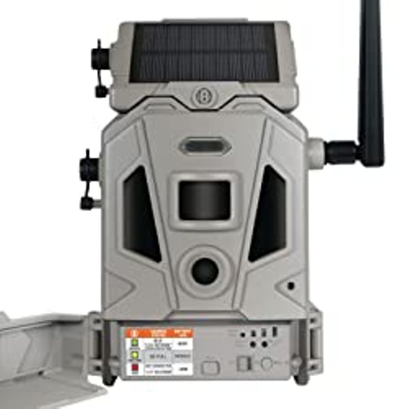 Bushnell CelluCORE 20 Solar Trail Camera, Low Glow Hunting Game Camera with Detachable Solar Panel