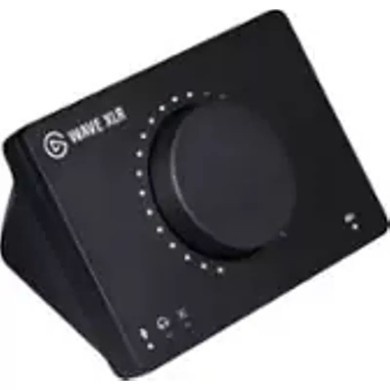 Elgato - Wave XLR - XLR/USB-C Microphone Interface & Digital Mixing Solution - Black
