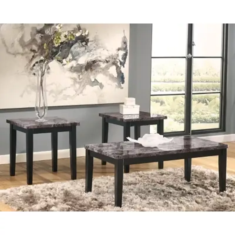 Black Maysville Occasional Table Set (3/CN)