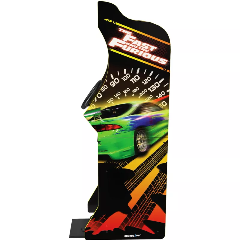 Arcade1Up - The Fast & The Furious Deluxe Arcade Game - Black