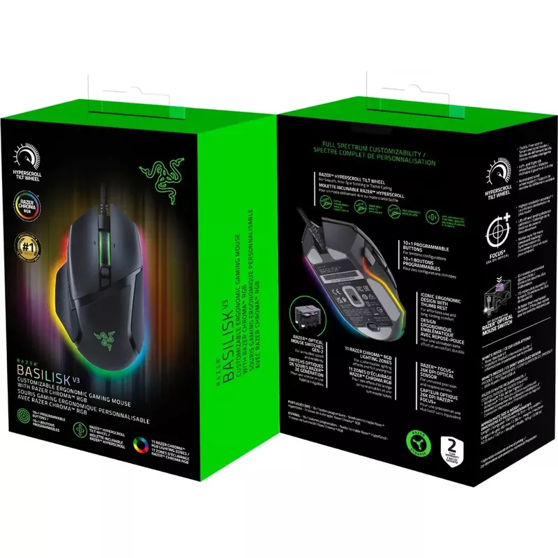 Razer Basilisk V3 Customizable Gaming Mouse