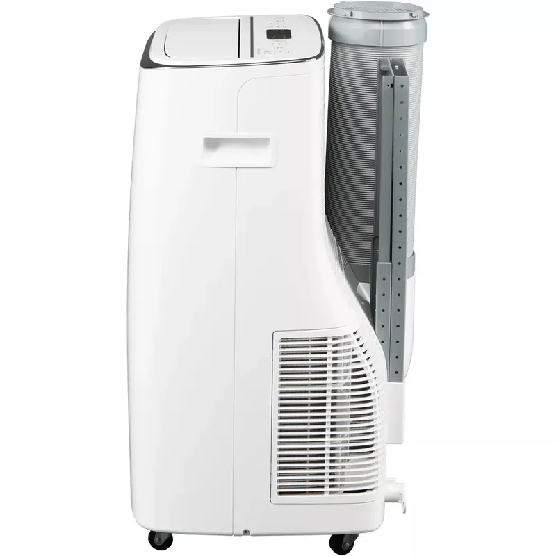 LG - 115V Dual Inverter Portable Air Conditioner with Wi-Fi Control in White for Rooms up to 500 Sq. Ft.