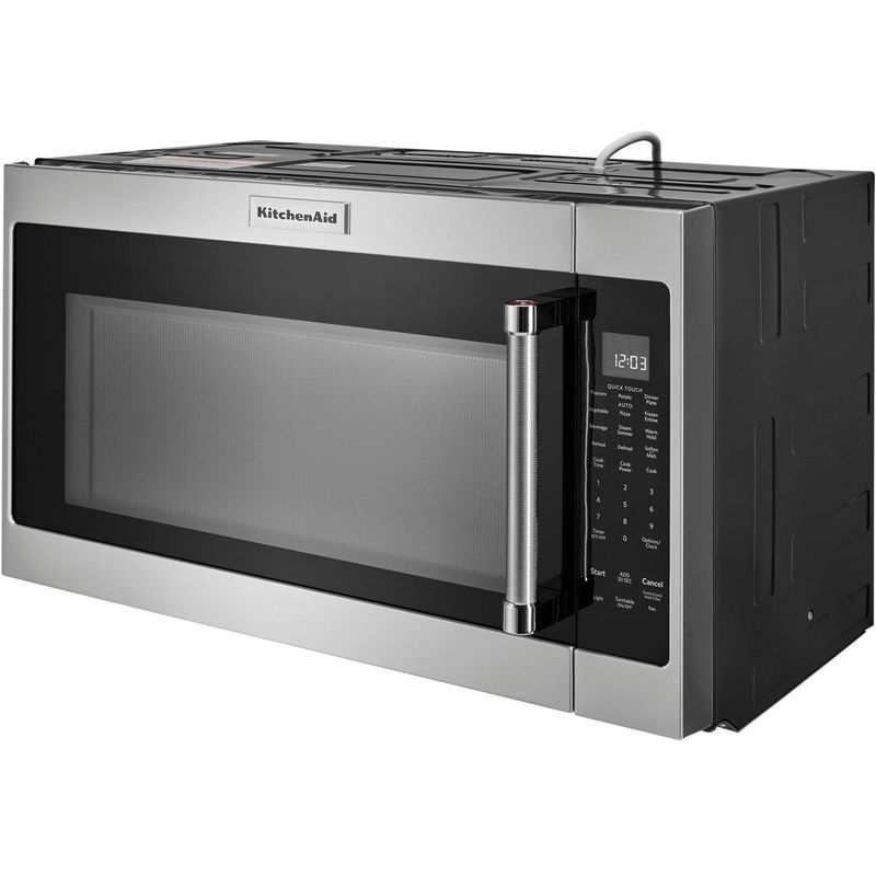 Alt View Zoom 14. KitchenAid - 2.0 Cu. Ft. Over-the-Range Microwave with Sensor Cooking - Stainless steel