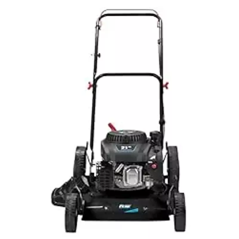 Pulsar 21-Inch 200cc Gas Powered 2-in-1 Push Lawn Mower with Large Wheels, Mulching, Side Discharge, and 5 Position Height Adjustment, PTG12212