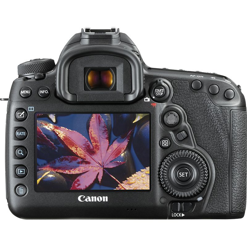 Back Zoom. Canon - EOS 5D Mark IV DSLR Camera (Body Only) - Black