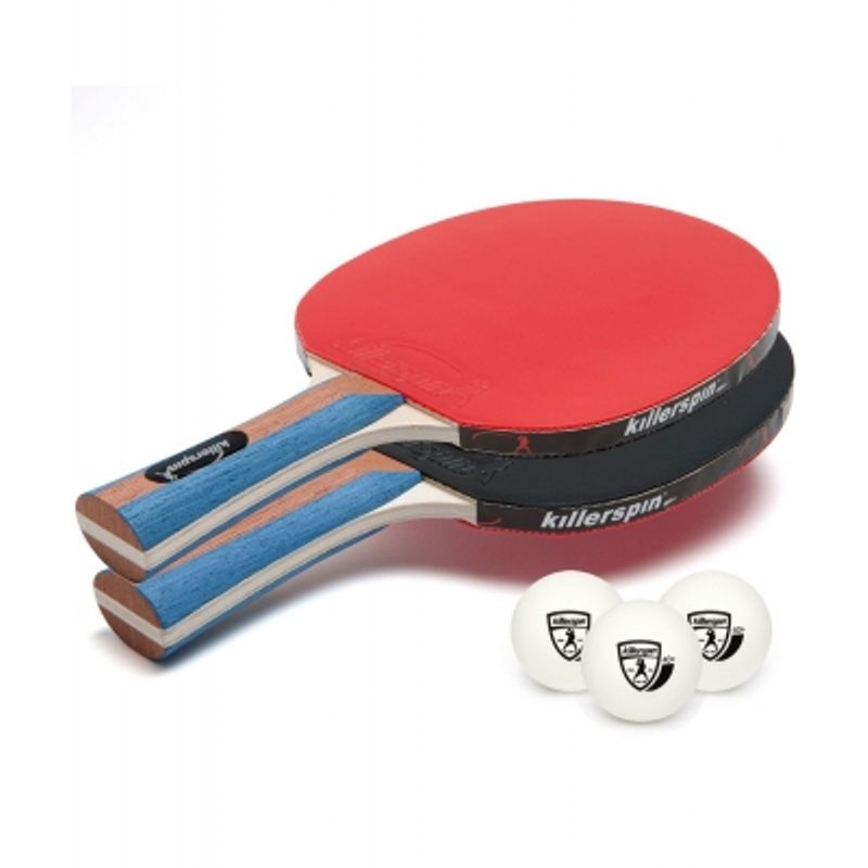 Killerspin Jet Set 2 Pemium Table Tennis Paddle Set With 3 Balls
