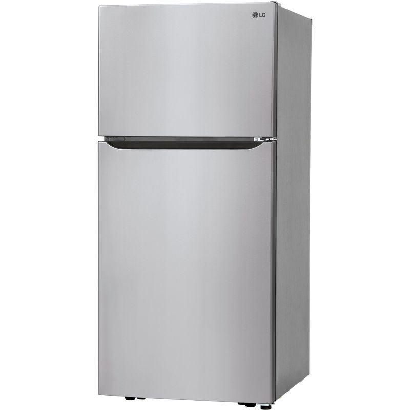 LG 20-Cu. Ft. Refrigerator with Top-Mount Freezer, Stainless Steel