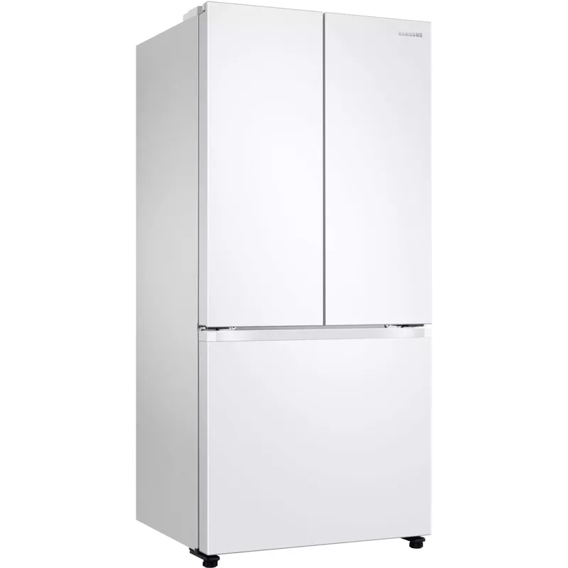Samsung 18-Cu. Ft. Smart Counter-Depth 3-Door French Door Refrigerator, White
