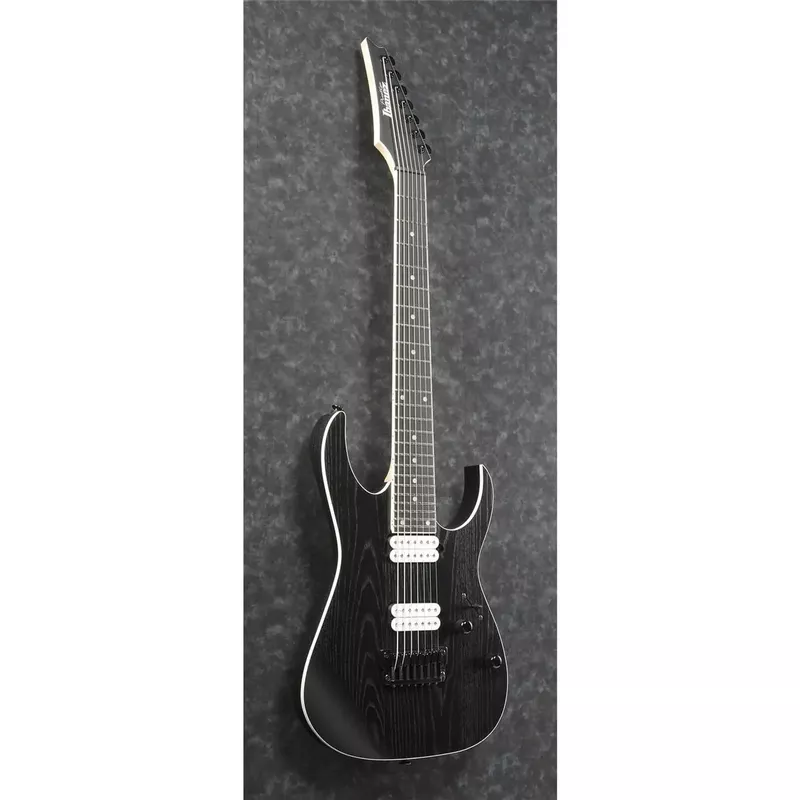 Ibanez RG Prestige RGR752AHBF 7-String Electric Guitar, Rosewood Fretboard, Weathered Black