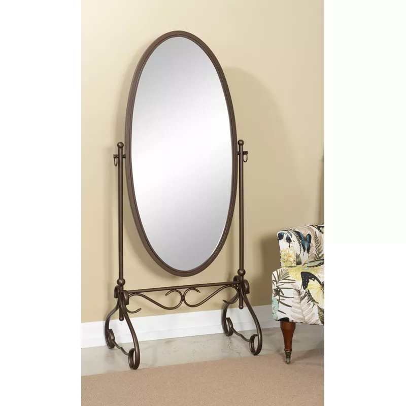 Kellam Oval Cheval Mirror