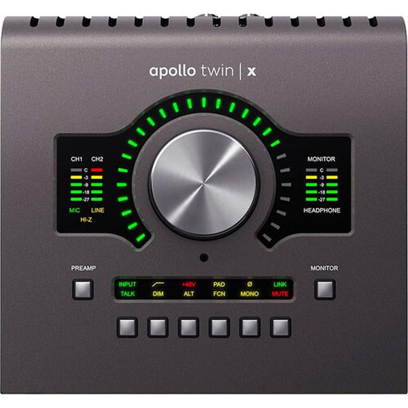 Universal Audio Apollo Twin X Heritage Edition Desktop 10x6 Thunderbolt 3 Audio Interface with Realtime UAD-2 QUAD Core Processing for...