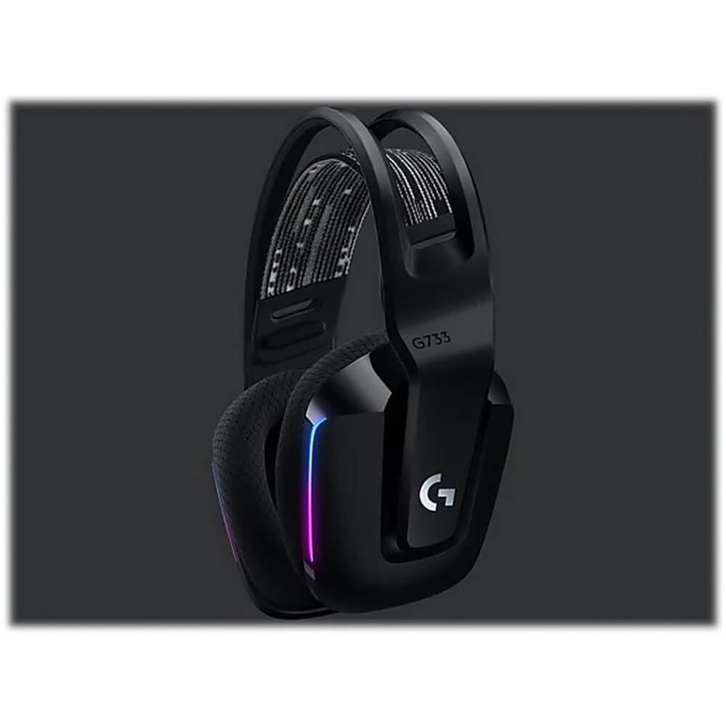 Logitech 981000863 /G Series G733 Black Wireless Over-the-Ear Gaming Headset