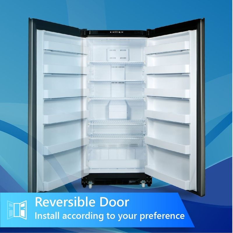 Conserv 17 cu. ft. Convertible Upright Freezer-Refrigerator in Stainless - stainless steel
