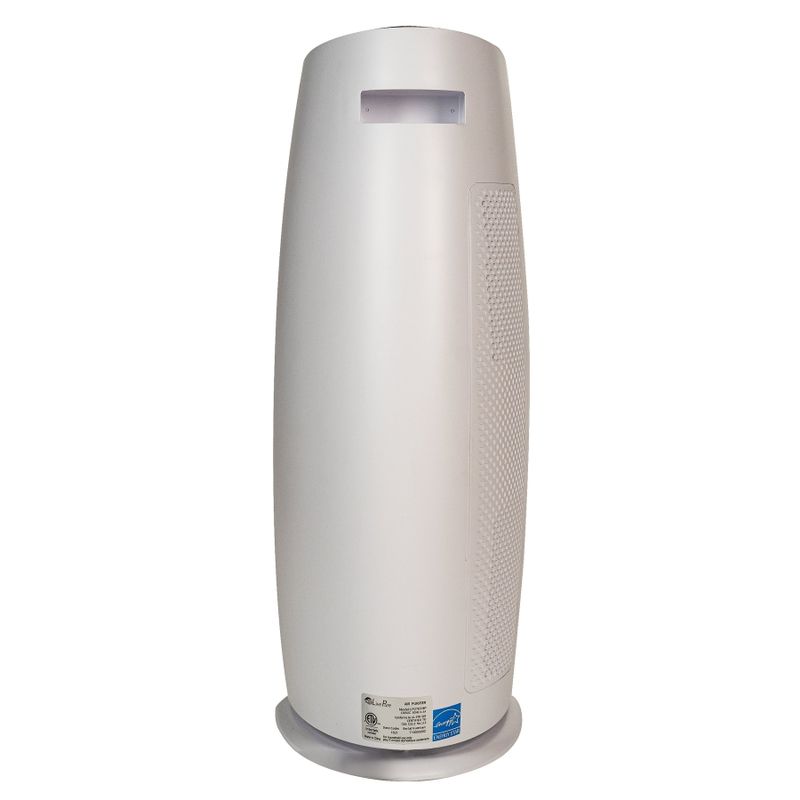 LivePure LP270THP Sierra Series Digital Tall Tower Air Purifier with Permanent Filtration - White