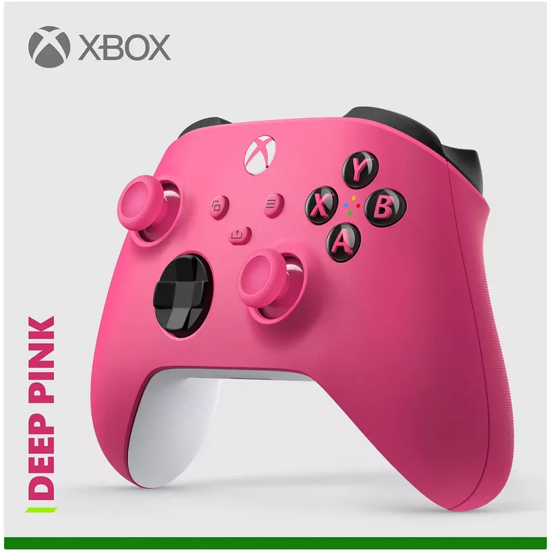 Microsoft - Xbox Wireless Controller for Xbox Series X, Xbox Series S, Xbox One, Windows Devices - Deep Pink