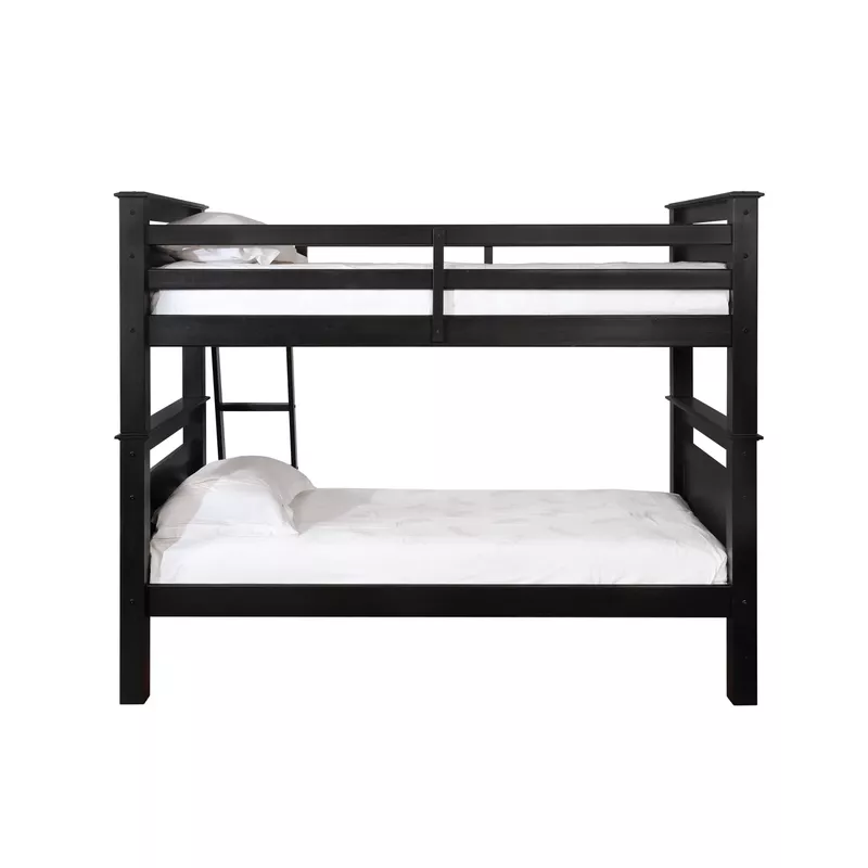 Dorsey Twin Over Twin Bunk Bed Black