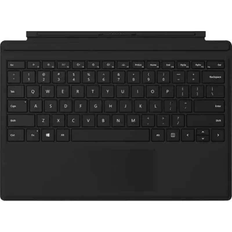 Microsoft - Surface Pro Signature Type Cover for Pro 3, Pro 4, Pro 5, Pro 6, Pro 7, Pro 7+ - Black