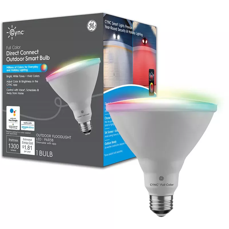 Cync by GE LED Cync Full Color Par38 Light Bulb