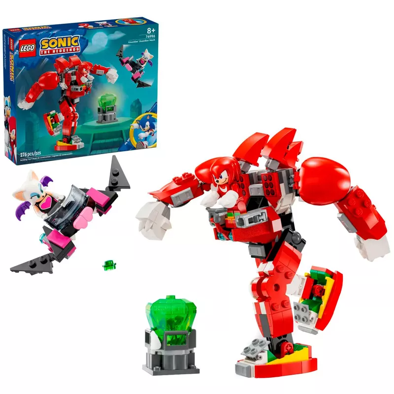 LEGO - Sonic the Hedgehog Knuckles’ Guardian Mech Building Toy Set 76996