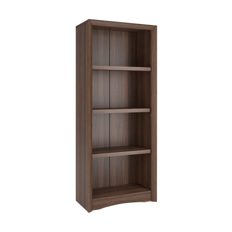 Carbon Loft Horace 59-inch Tall Adjustable Bookcase with Faux Woodgrain Finish - White