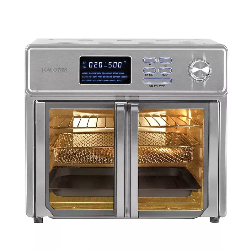 Kalorik - 26qt Digital Maxx Air Fryer Oven - Stainless Steel