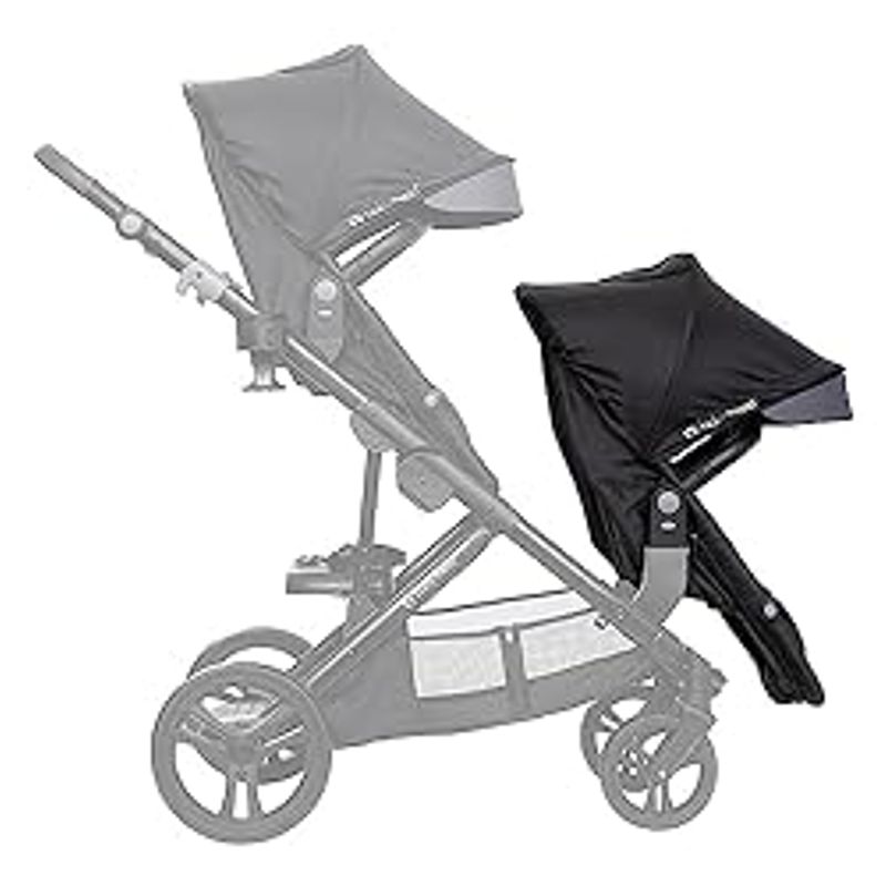 Baby Trend Second Seat for Morph Single to Double Stroller, Dash Black