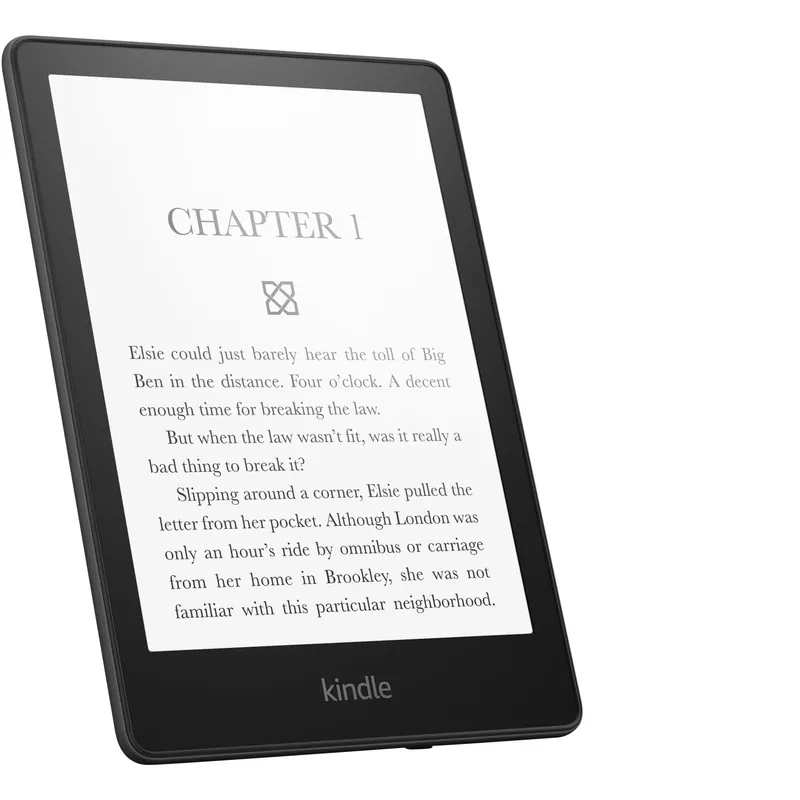 Amazon - Kindle Paperwhite  (8 GB ) - Now with a 6.8" display and adjustable warm light - 2022 - Black