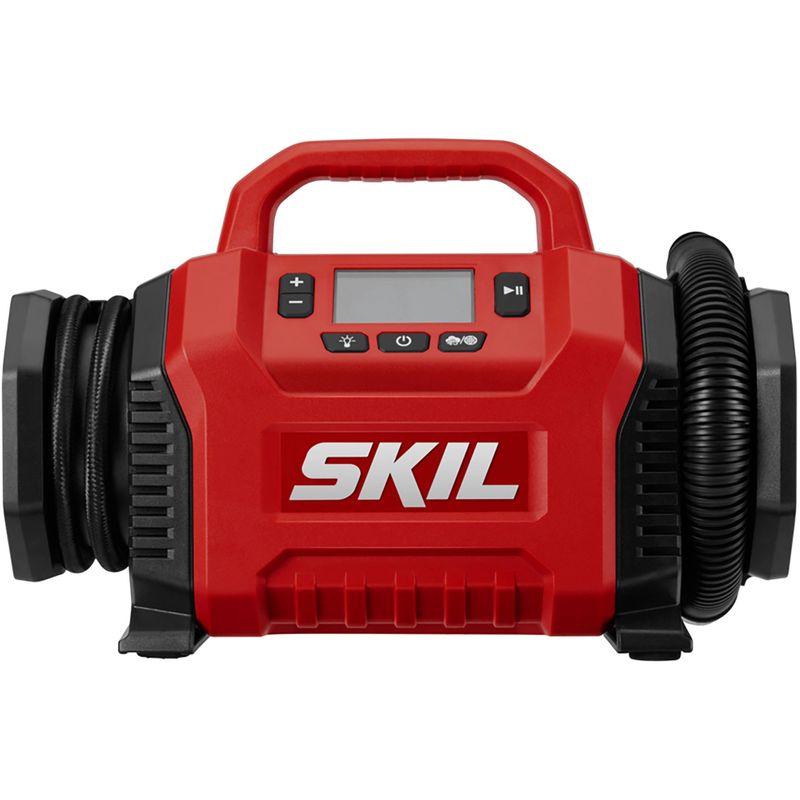 Front Zoom. Skil - PWR CORE 20 20-Volt Inflator - Tool Only - Red/Black