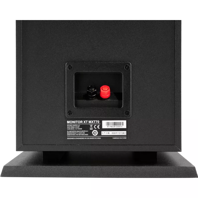 Polk Audio Monitor XT70 High-Resolution Large Floorstanding Loudspeaker, Black