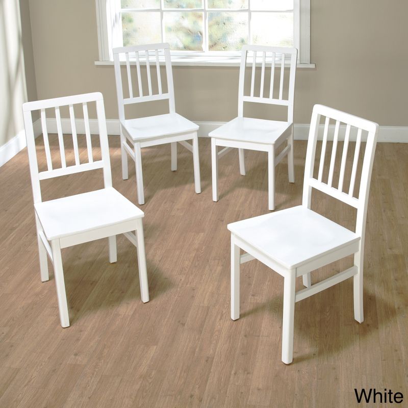 Simple Living Camden Dining Chair (Set of 4) - Yellow