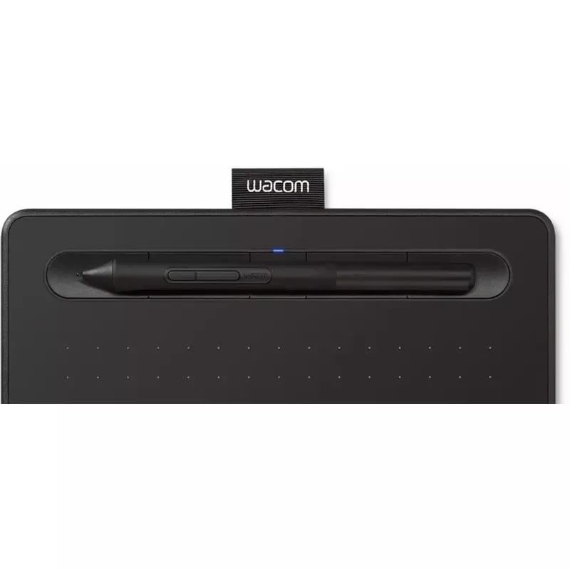 Wacom - Intuos Graphic Drawing Tablet for Mac, PC, Chromebook & Android (Small) with Software Included (Wireless) - Black