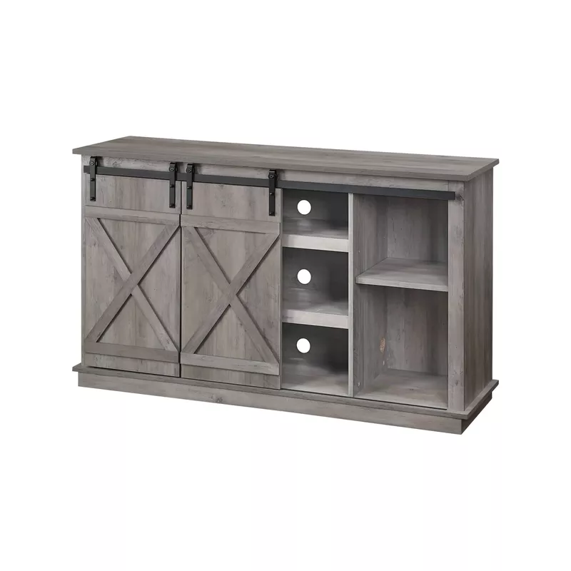 ACME Bellona TV Stand, Oak Finish