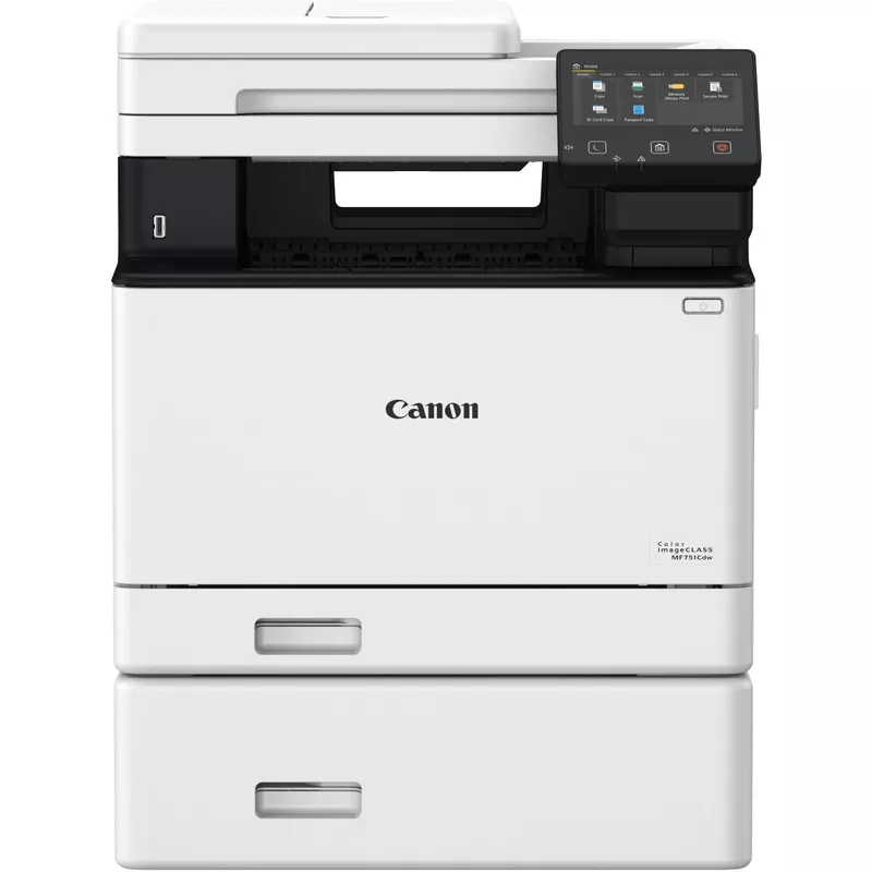 Canon - imageCLAS SMF751Cdw Wireless Color All-In-One Laser Printer - White