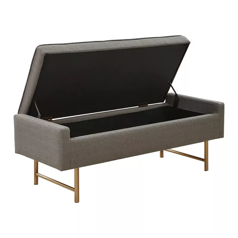Trixie Grey Accent Bench