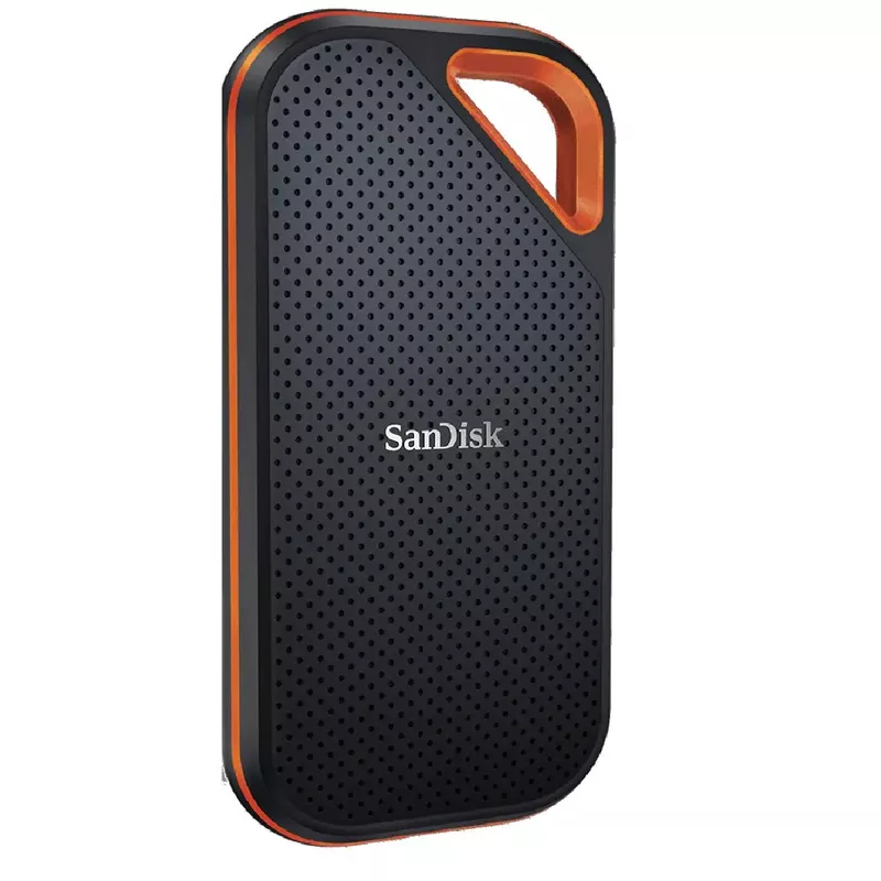 SanDisk Extreme PRO Portable 1TB USB 3.2 Gen 2 Type-C External SSD V2, Bundle with HD-2 Portable Hard Drive Case
