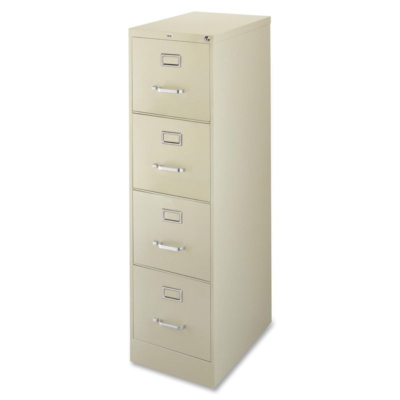 Lorell Putty 4-drawer Commercial-grade 52-inch Vertical File - LLR42293