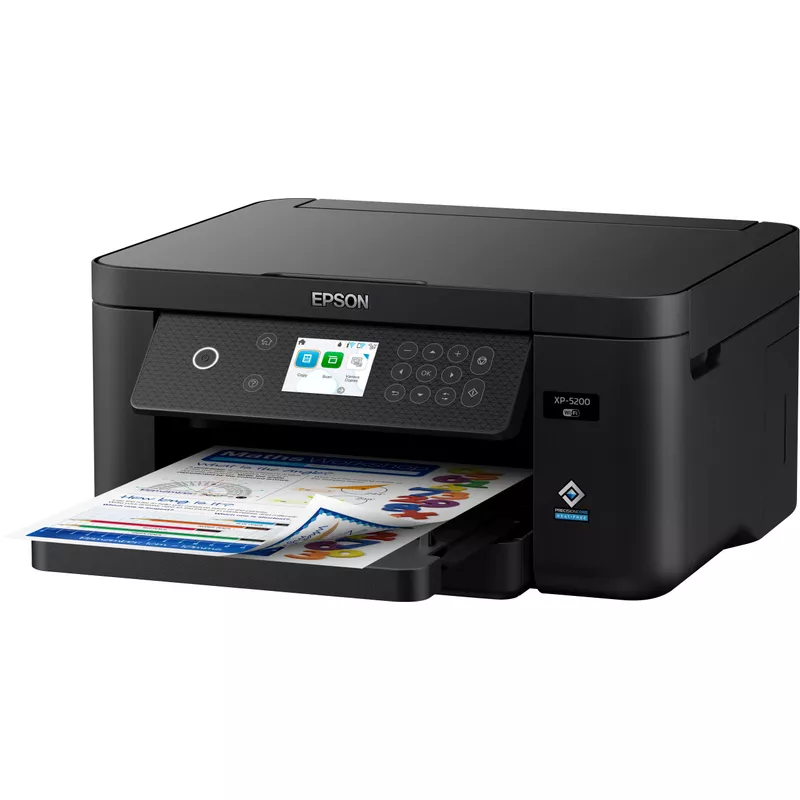 Epson - Expression Home XP-5200 All-in-One Inkjet Printer - Black