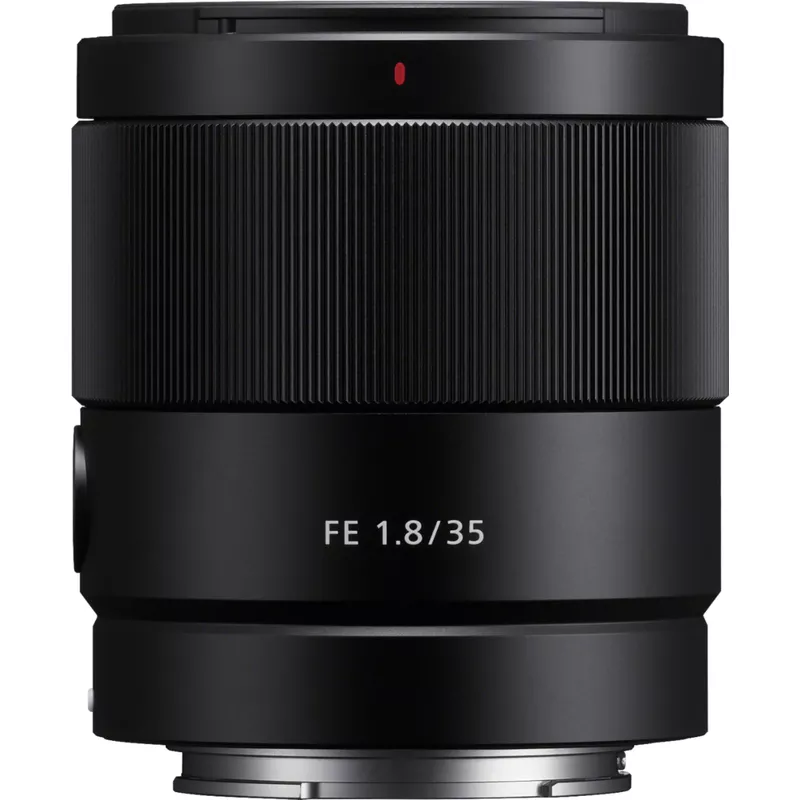 Sony - 35mm f/1.8 FE Wide-Angle Lens for Select E-Mount Cameras - Black
