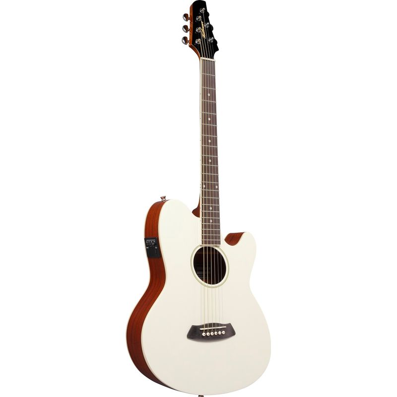Ibanez TCY10E Talman Acoustic Guitar, Purpleheart Fretboard, Ivory