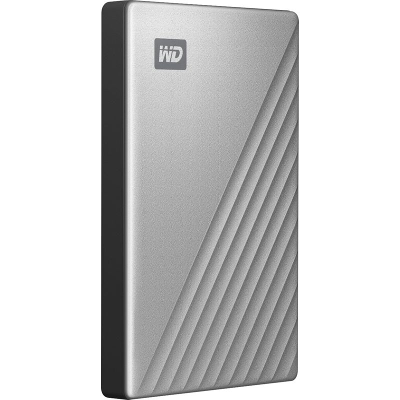 Left Zoom. WD - My Passport Ultra for Mac 2TB External USB 3.0 Portable Hard Drive - Silver
