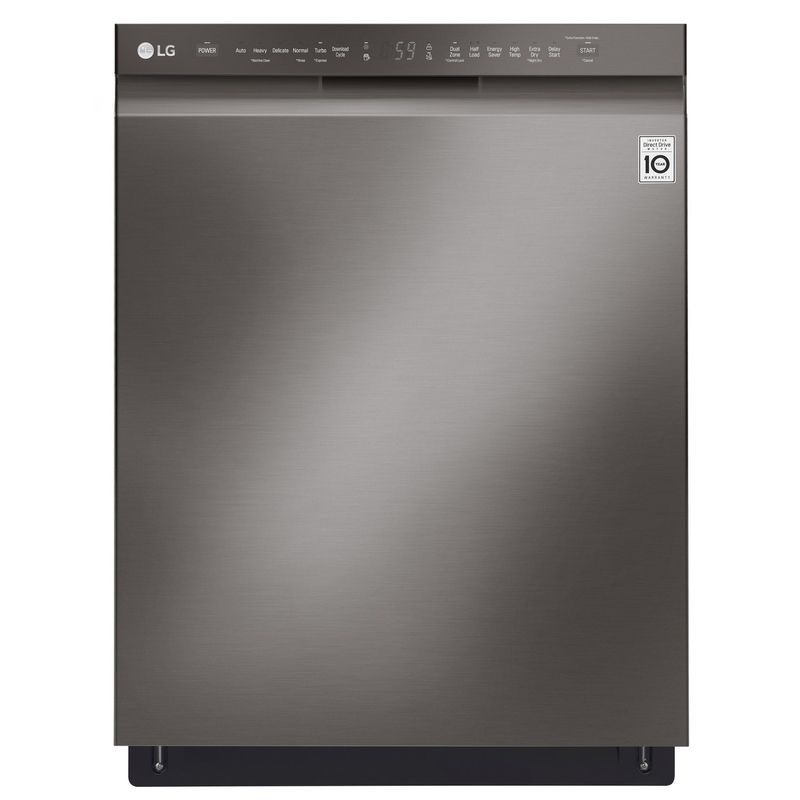 LG LDT7808SS Top Control Smart wi-fi Enabled Dishwasher  - Stainless Steel 1 - Year Extended Warranty - Stainless Steel