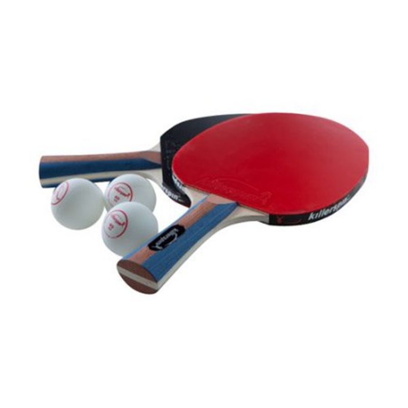 Killerspin Jet Set 4 Premium Table Tennis Paddle Set With 6 Balls