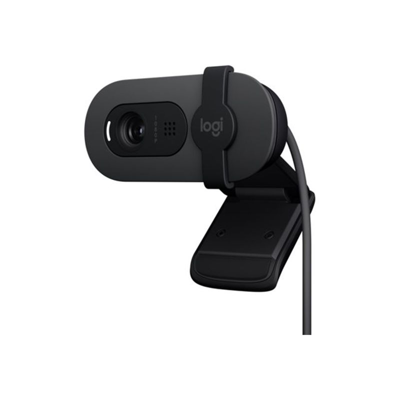 Logitech Brio 100 Full HD Webcam for Meetings and Streaming  Graphite - webcam