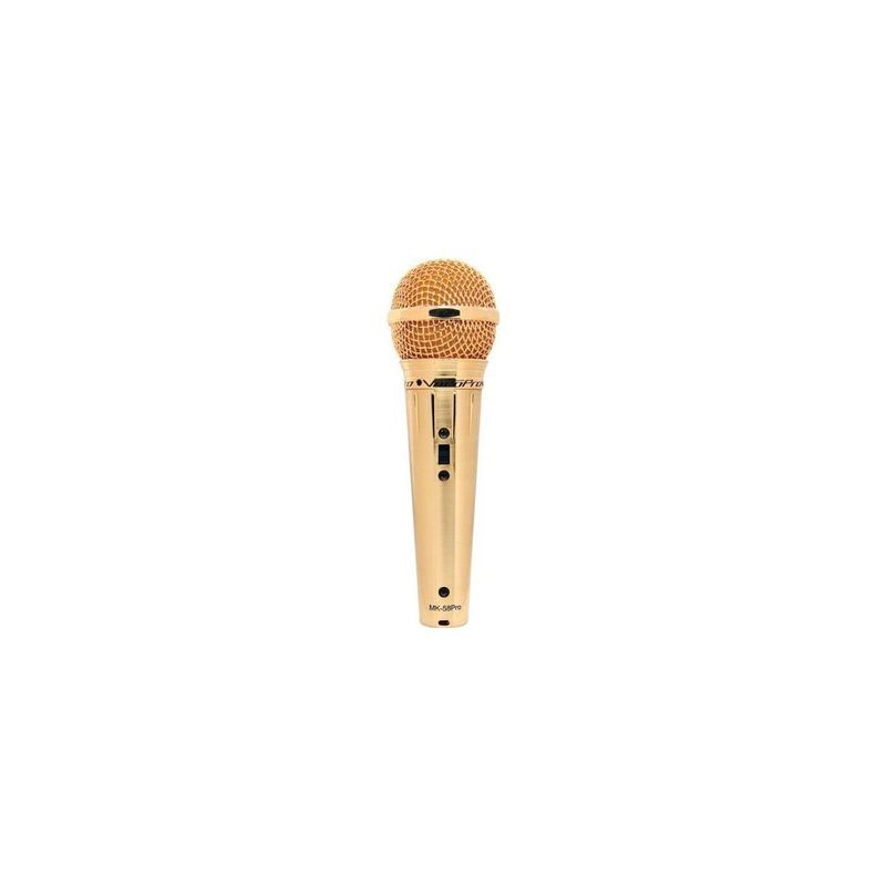 VocoPro MARK-58 PRO Professional Vocal Microphone, Gold