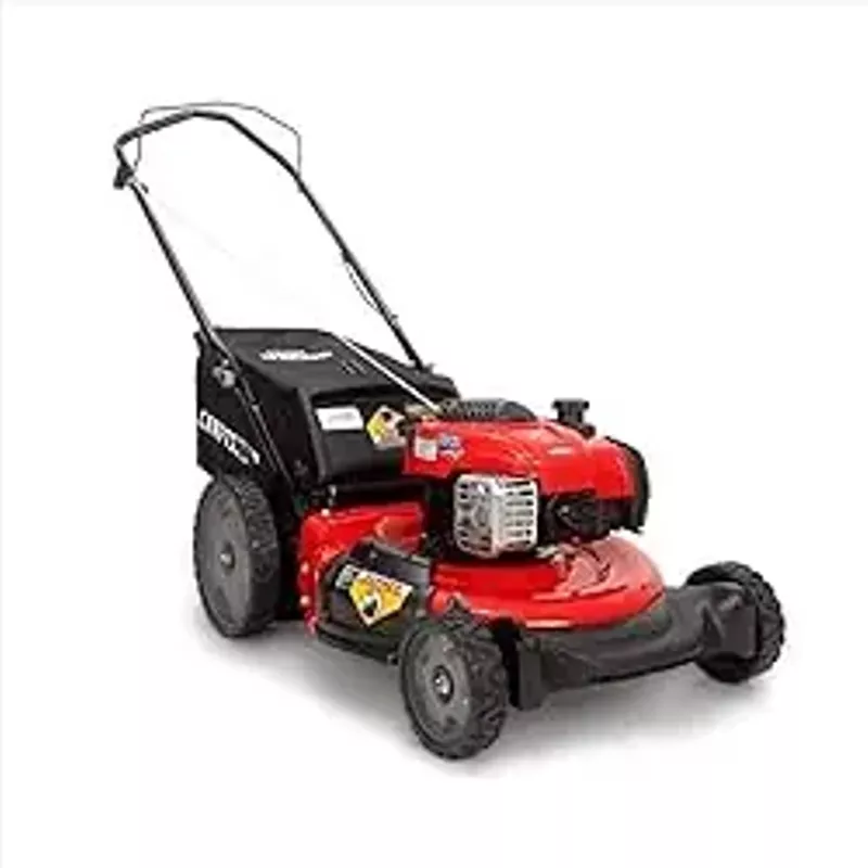 Rent to own CRAFTSMAN Gas Powered Lawn Mower, 21inch Push Mower, 163cc