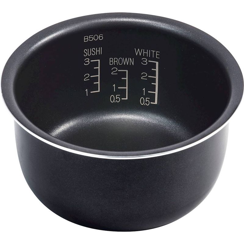 Alt View Zoom 16. Zojirushi - Micom 0.5-Quart Rice Cooker - Silver/black