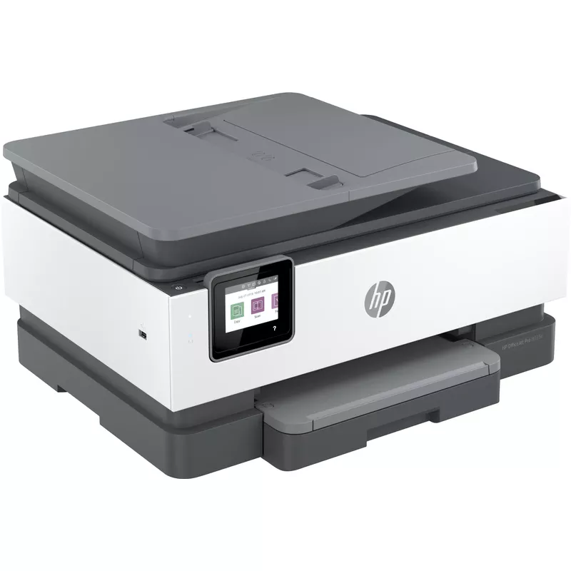HP - OfficeJet Pro 8034e Wireless All-In-One Inkjet Printer - Refurbished - White