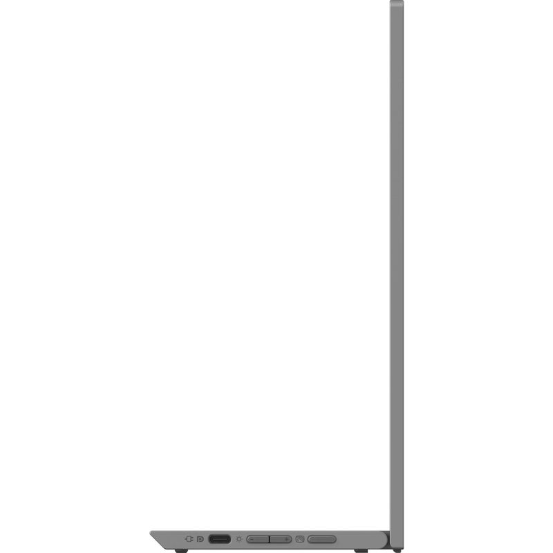 Alt View Zoom 11. Lenovo - L15 15.6" IPS LED FHD USB-C Portable Monitor - Silver