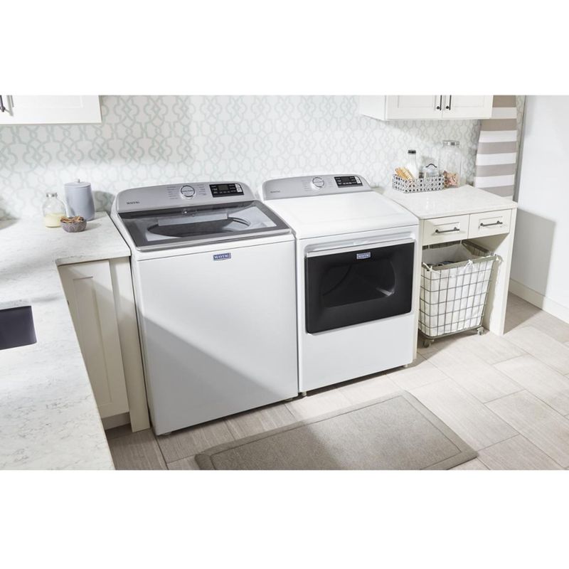 Alt View Zoom 15. Maytag - 4.7 Cu. Ft. Smart Top Load Washer with Extra Power Button - White